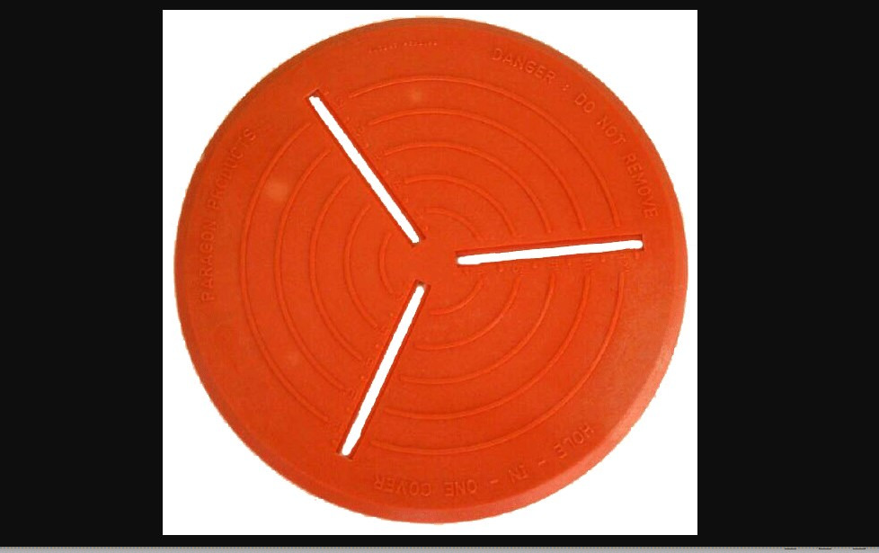 7" Disc Hole-In-One Cover 25/Box Paragon Products